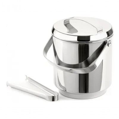 Balde De Gelo Inox Pinça E Container 2,3l Forma 807909