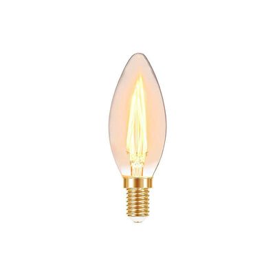 Lâmpada Led Taschibra Filamento Vintage Vela B35 3w E14 220v 11080683