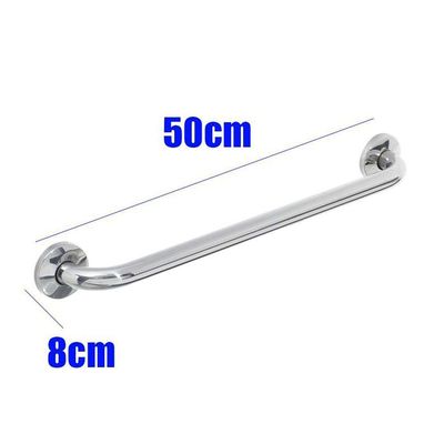 Kit 4 Alças Apoio Banheiro Deficiente Idoso Acessibilidade Cadeirante Inox