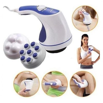 Massageador Elétrico Orbital Corporal 4 Acessórios 110v