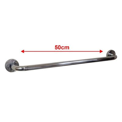 Barra Alça Apoio Kit 5 Uni Aço Inox 50 Cm Acessibilidade