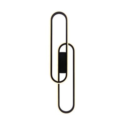 Arandela Sindora Dcb03072 Led Preta Bivolt
