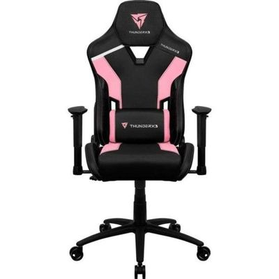 Cadeira Gamer Thunderx3 Tc3 Sakura Black Rosa.