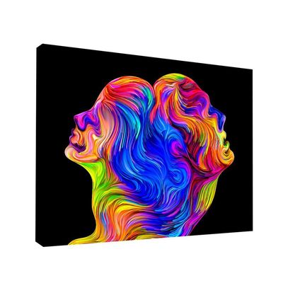 Quadro Decorativo Faces Color
