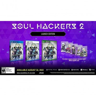 Jogo Soul Hackers 2 Launch Edition - Playstation 5