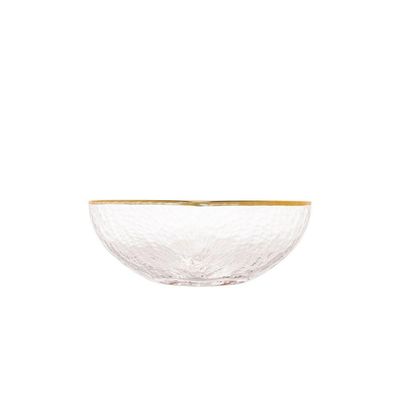Bowl Vidro Borossilicato Com Borda Dourada Heart 28345 Bon Gourmet