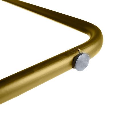Kit 10 Cadeiras De Jantar Cozinha Industrial Lexa Veludo Élpis Móveis Preto Dourada