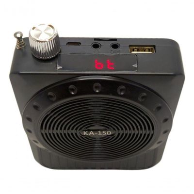 Megafone Amplificador Professor Voz Microfone Radio Fm Usb