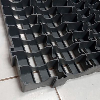 Kit - Estrado Plástico (2 Un) 4,5x50x50 Cinza - Della Plast