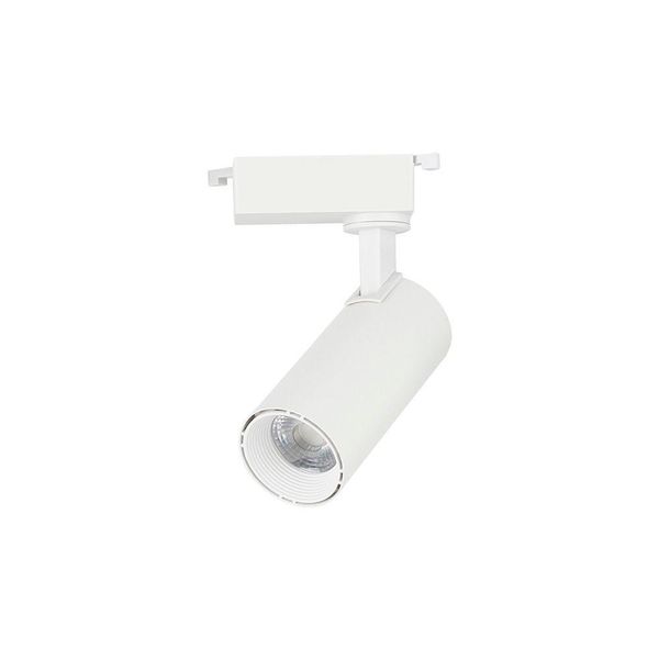 Spot Direcionável Para Trilho Eletrificado Nordecor Nize 10w Bivolt Branco 3000k Luz Amarela 6476