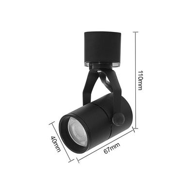 Spot Direcionável Para Trilho Eletrificado Nordecor Classic Mr11 Gu10 Bivolt Preto 6416