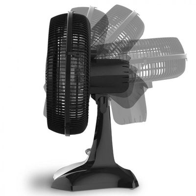 Ventilador De Mesa Britânia 3 Velocidades 40cm Bvt400 Preto 127 V