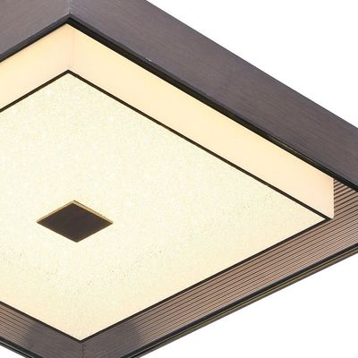 Plafon Sindora Dcx015067 Led Bivolt Marrom