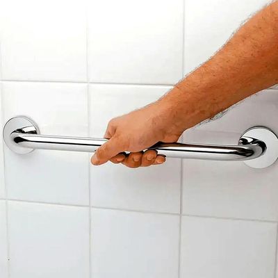 Barra Alça Apoio 50cm Suporte Anti Queda Acidentes Kit 5 Uni