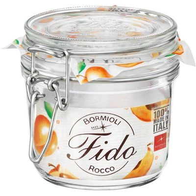 Bormioli Rocco Fido Pote Hermético 10X10X10Cm 350Ml Vidro Transp