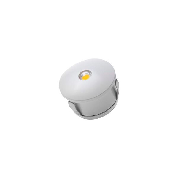 Spot De Embutir Nordecor Zora Mini Led 1w Bivolt Branco 3000k Luz Amarela