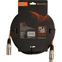 Cabo Para Microfone Player Xlr(f) X Xlr(m) 7m Preto Hayonik