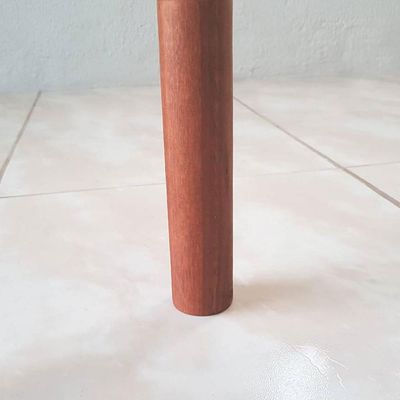 Conjunto de 9 Pés de Madeira 20cm Dimader Pé para Cama Box Casal Pé Palito Mel