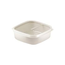 Pote Tramontina Mixcolor Polipropileno Algodão Tampa Transparente 1,1 L Tramontina