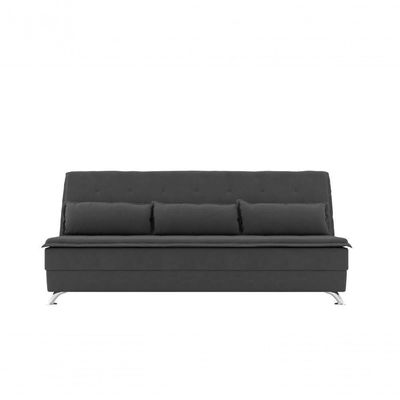 Sofá Cama Casal Luma 1,90m Cinza - Xflex Sofás