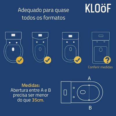 Assento Sanitário Infantil Com Escada Azul