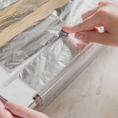 Organizador De Rolos Para Gavetas Clear 12,5 X 37,5 X 5,5 Cm Ou