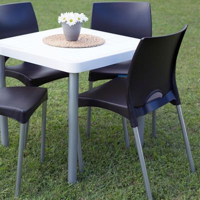 Cadeira De Design Boston Exterior Preta