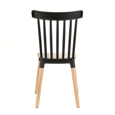 Cadeira De Design Windsor Preto