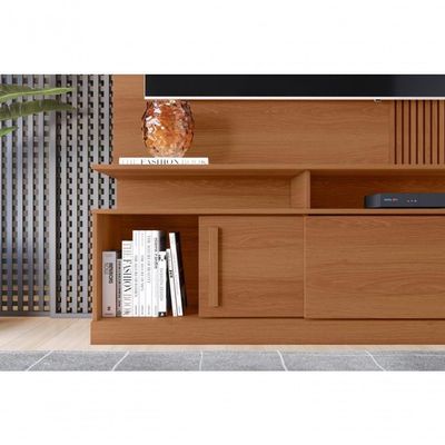 Home Chicago Painel Para Tvs Até 60'' 2 Portas Jequitiba Lukaliam