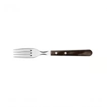 Garfo Jumbo Inox Cabo Madeira Polywood Castanho Tramontina 21136/090