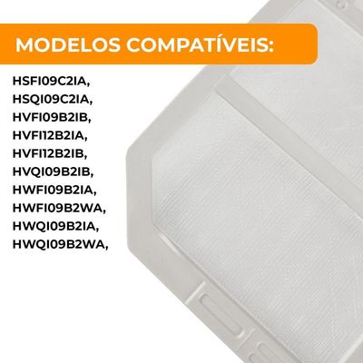 Filtro Evaporadora 9.000 E 12.000 Btus Frio E Qf Elgin Original Único