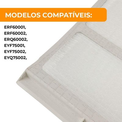Filtro De Ar Condicionado De Janela 60.000 E 75.000 Btus Erf Eyf Elgin Original Único