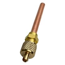 Kit 1 Válvula Removedora Extratora De Núcleos Vcrh-1 Com 1 Válvula Schrader 1-4 50mm 1 Unidade