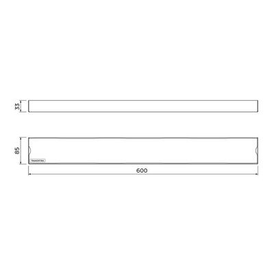 Ralo Tramontina New Slim 60cm 94535116 Aço Inox Acetinado