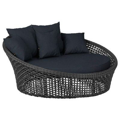 Chaise Hungria Pintura Preta Corda Náutica E12 Trama Preto