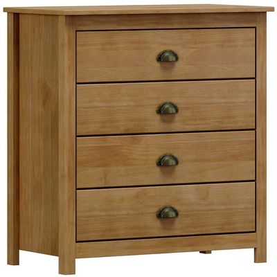 Comoda 4 Gv 02 Mesas De Cabeceira 3 Gv Madeira Maciça Freijo Milani Store