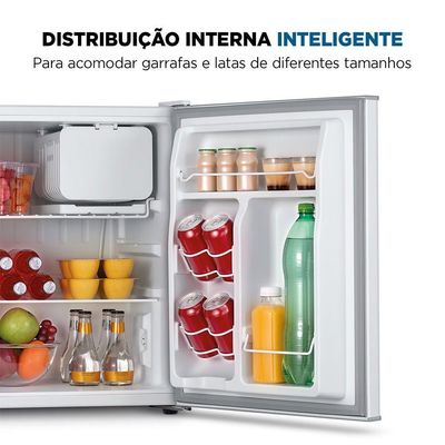 Frigobar Mondial 73L Porta Reversível Branco FGB-01-W80 110V