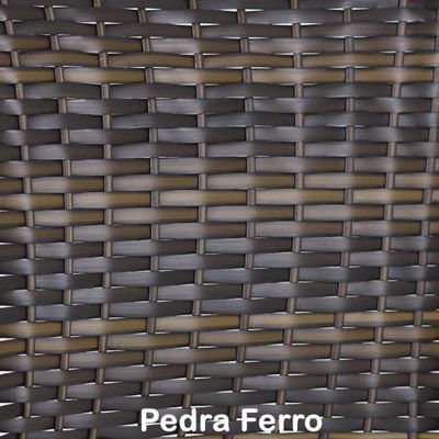 4 Banquetas Madri E Bistrô Com Balde Em Alumínio Trama Pedra Ferro