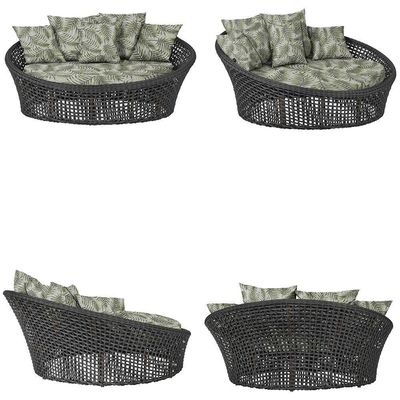 Chaise Hungria Pintura Marrom Corda Náutica E5 Trama Preto