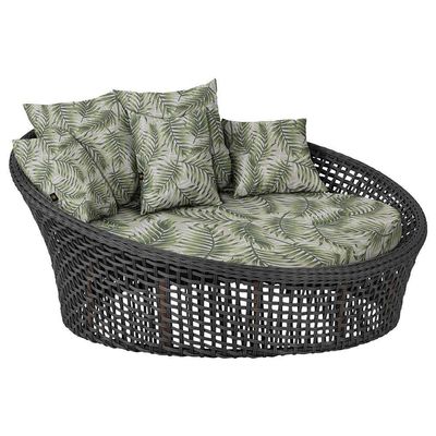 Chaise Hungria Pintura Marrom Corda Náutica E5 Trama Preto