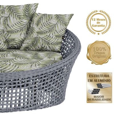 Chaise Hungria Pintura Preta Corda Náutica E5 Trama Original Prata