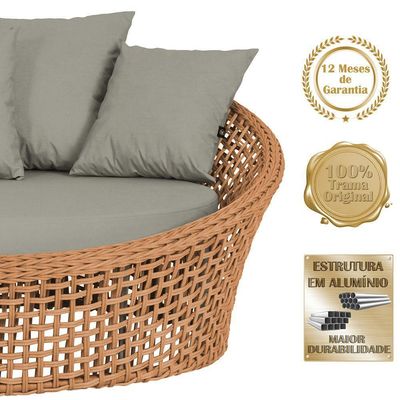 Chaise Hungria Pintura Fendi Corda Náutica E8 Trama Original Terra Cota