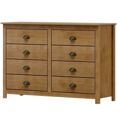 Comoda 8 Gav E 02 Mesas De Cabeceira Madeira Maciça Freijo Milani Store