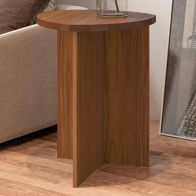 Mesa De Apoio Para Sala 45 Cm 4444 Cedro Arly Cedro