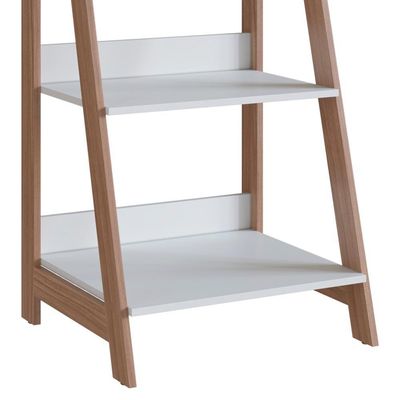 Estante Multiuso 4 Prateleiras B81 Branco Montana Novam Branco Montana