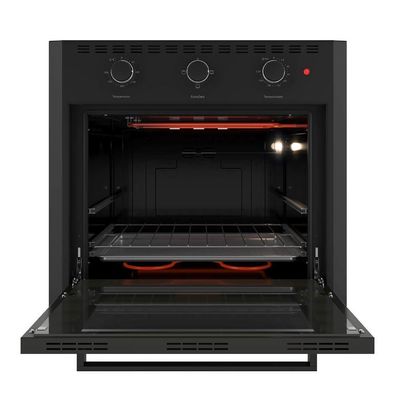 Forno Elétrico De Embutir 60 Litros Nardelli Black E60 Preto 220V