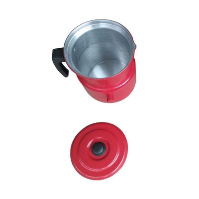 Conjunto Chaleira 2l E Leiteira C/ Apito Vermelho 1,6l Extang