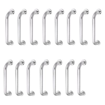 Alça De Apoio Barra Inox 30cm Kit 15 Unidades Acessibilidade Idoso Gestante Criança Suporte Banheiro