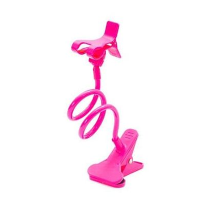 Suporte Articulado Pescoço De Ganço Universal Para Celular - Rosa