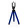 Suporte Para Celular - Mini Tripé Flexível Articulado 24cm - Azul